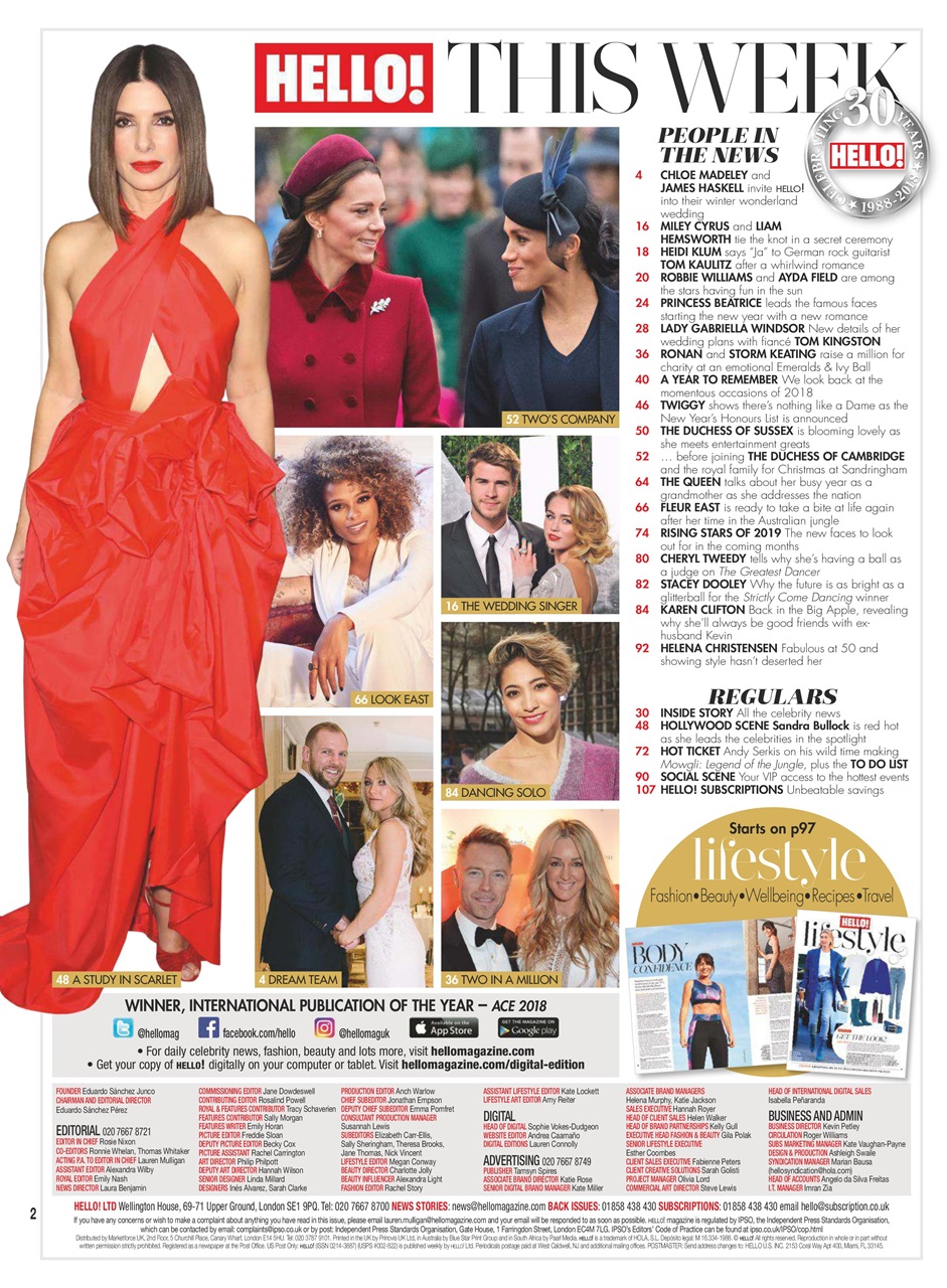 Hello! Magazine Preview Pages