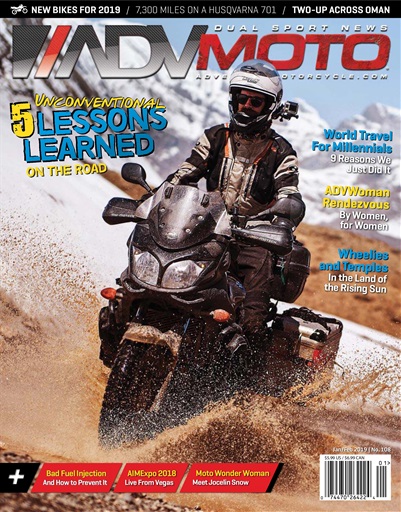 Adventure Motorcycle issue 