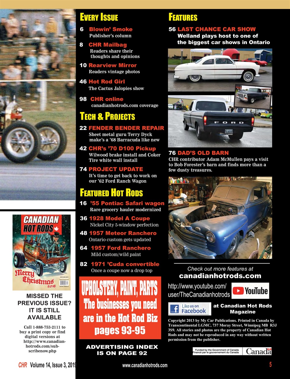Canadian Hot Rods Preview Pages