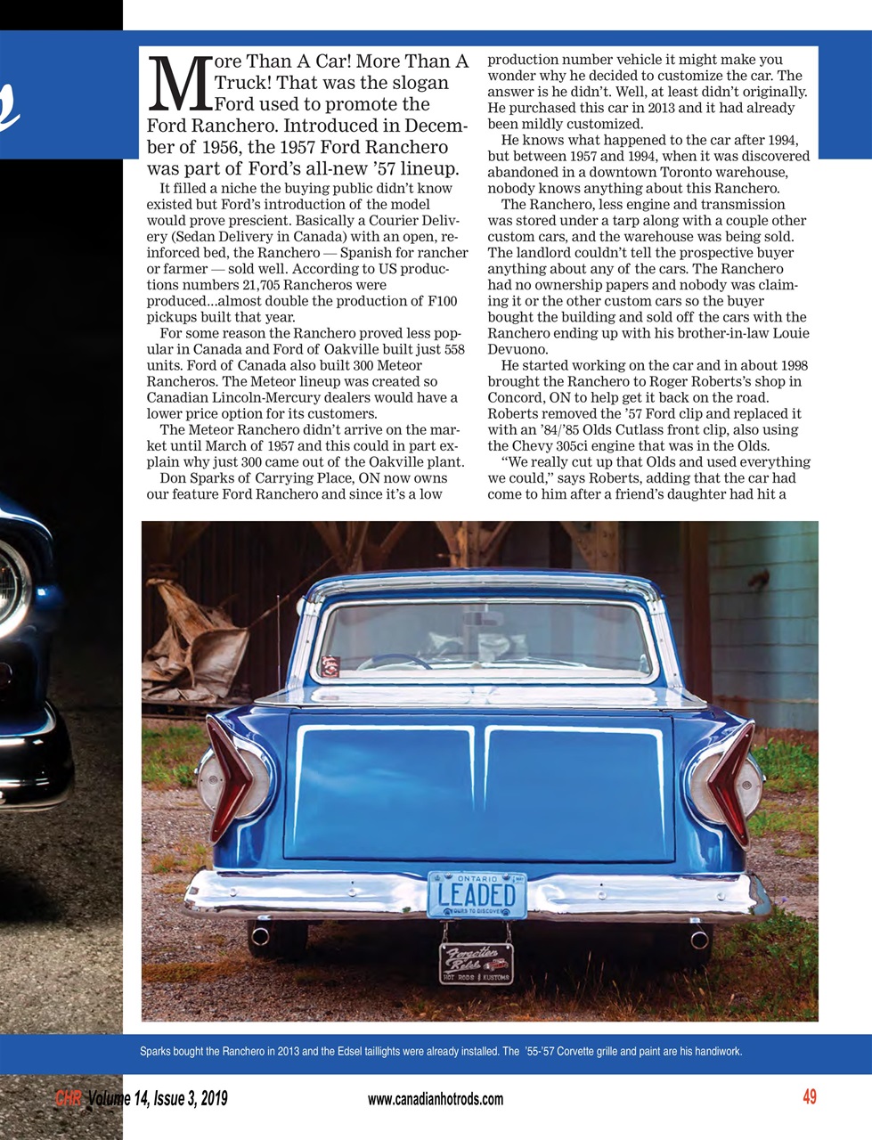 Canadian Hot Rods Preview Pages
