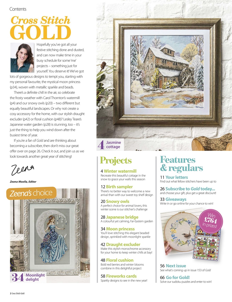 Cross Stitch Gold Preview Pages