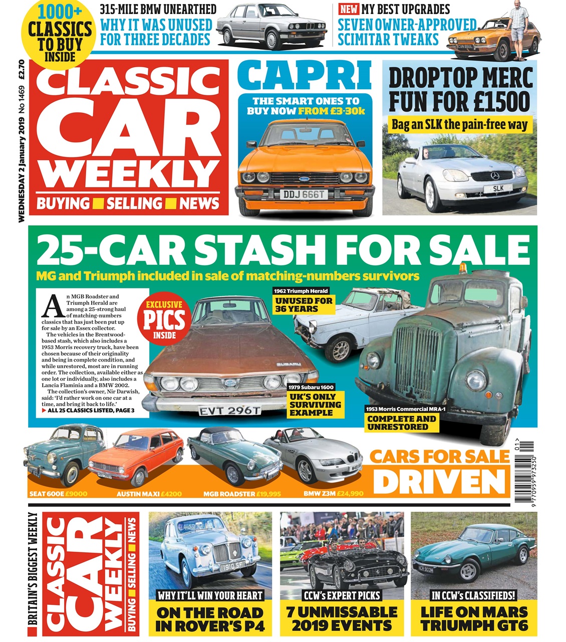 Classic Car Weekly Preview Pages