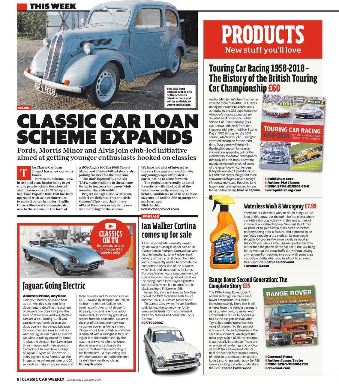 Classic Car Weekly Preview Pages