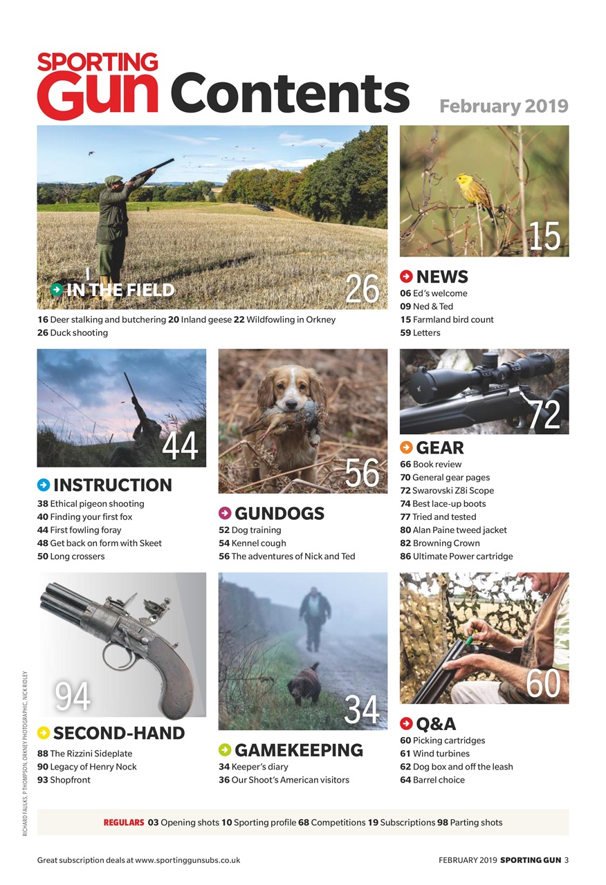 Sporting Gun Preview Pages