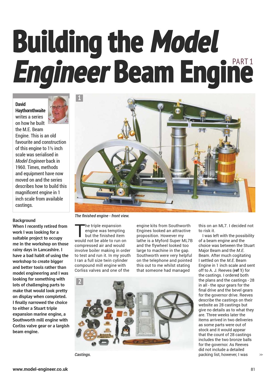 Model Engineer Preview Pages