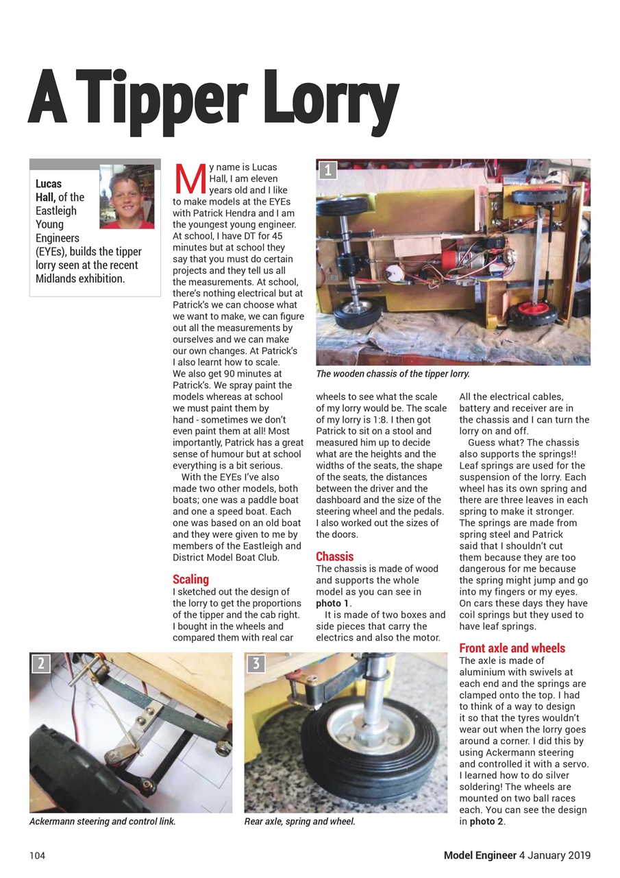 Model Engineer Preview Pages