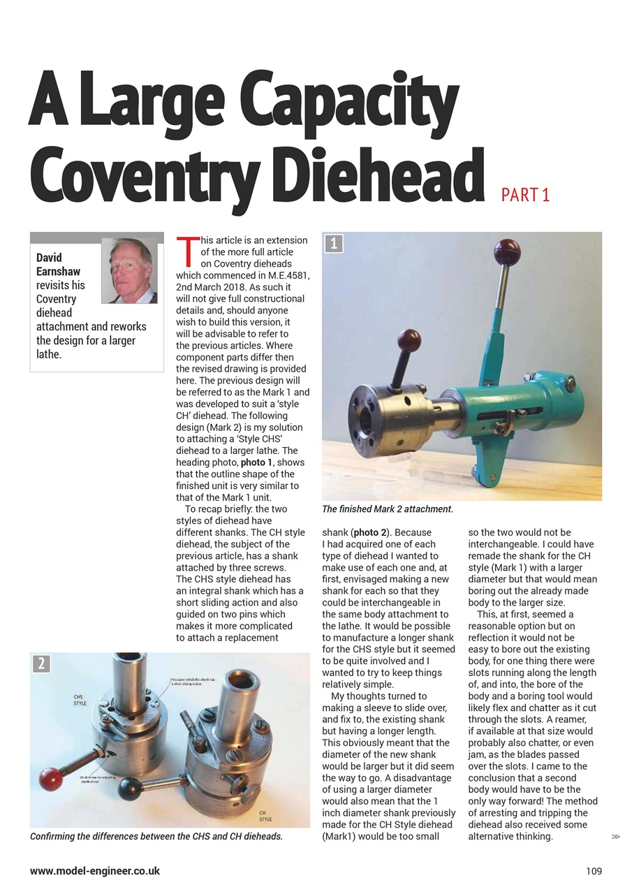 Model Engineer Preview Pages