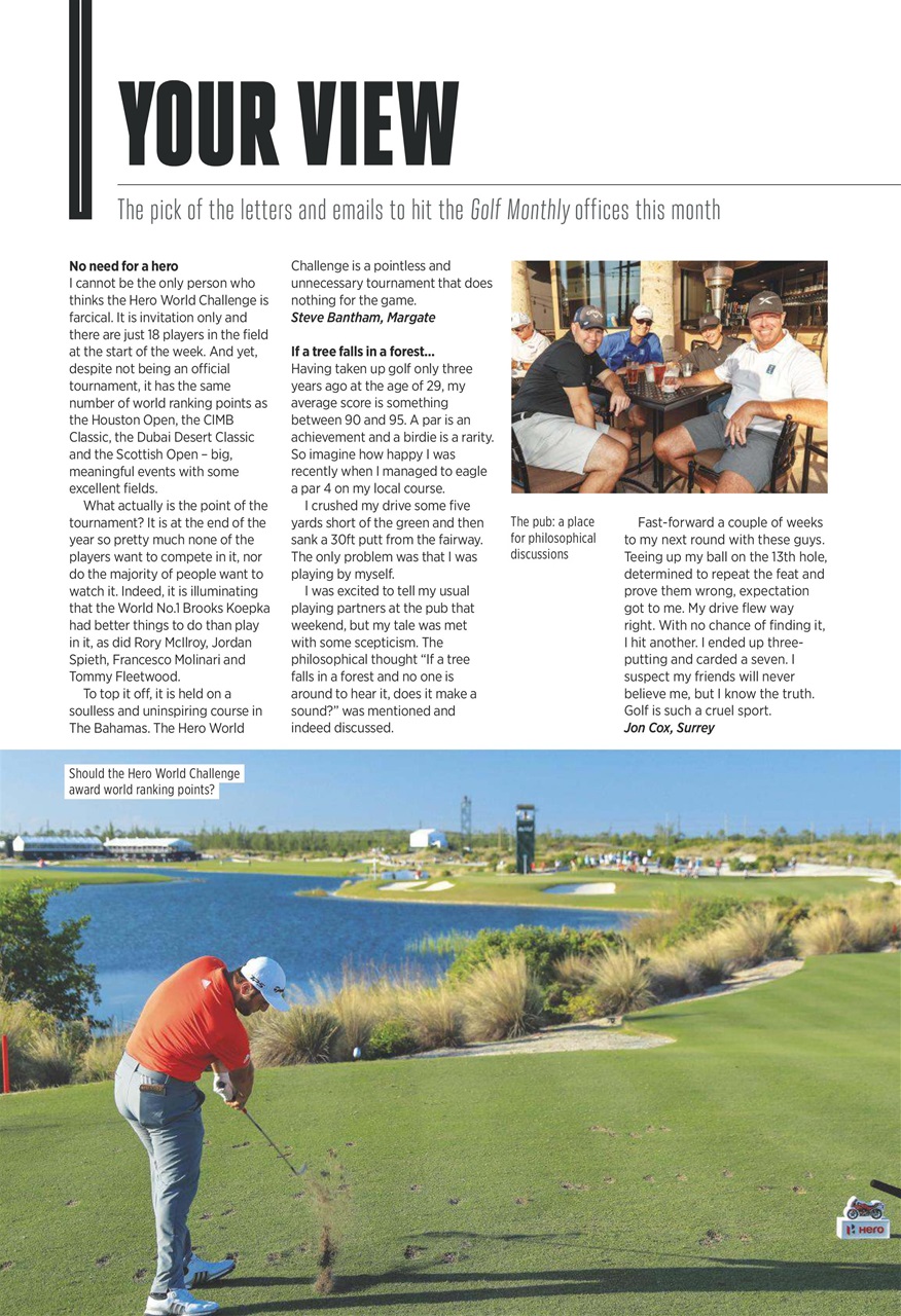 Golf Monthly Preview Pages