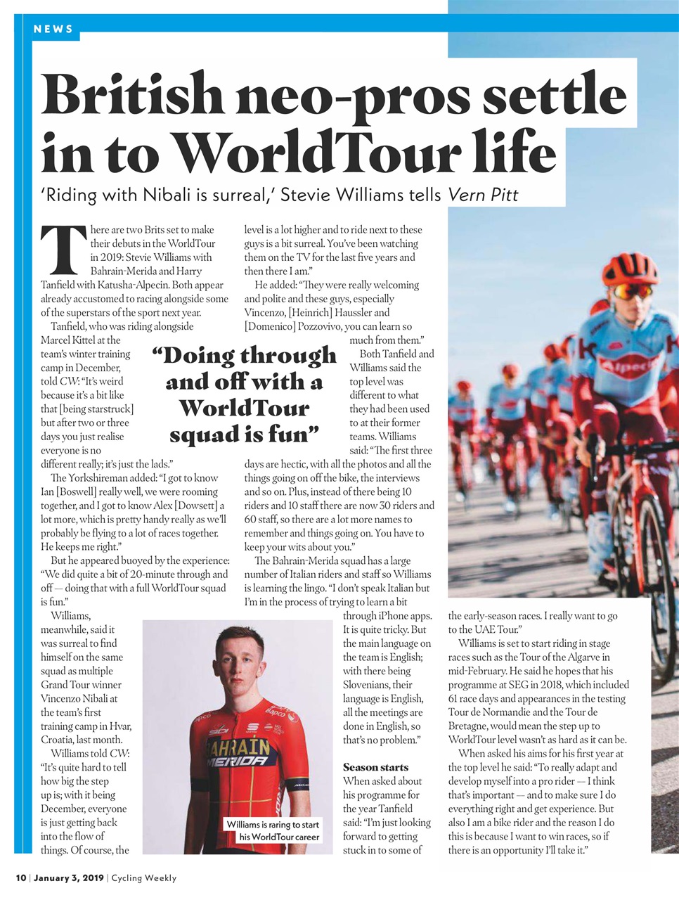 Cycling Weekly Preview Pages