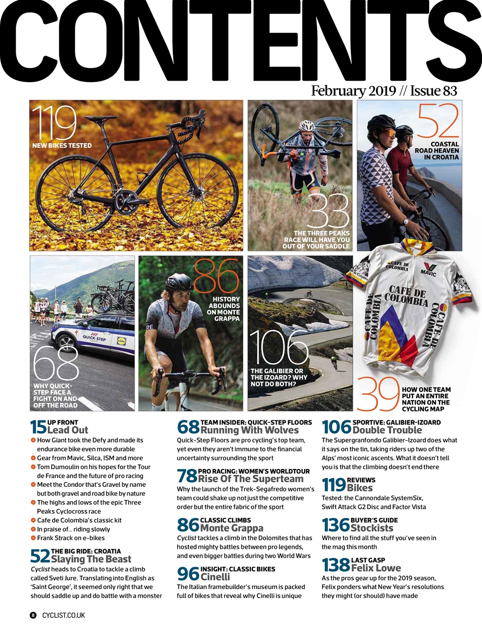 Cyclist Preview Pages