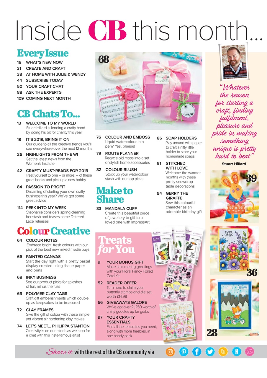 Crafts Beautiful Preview Pages