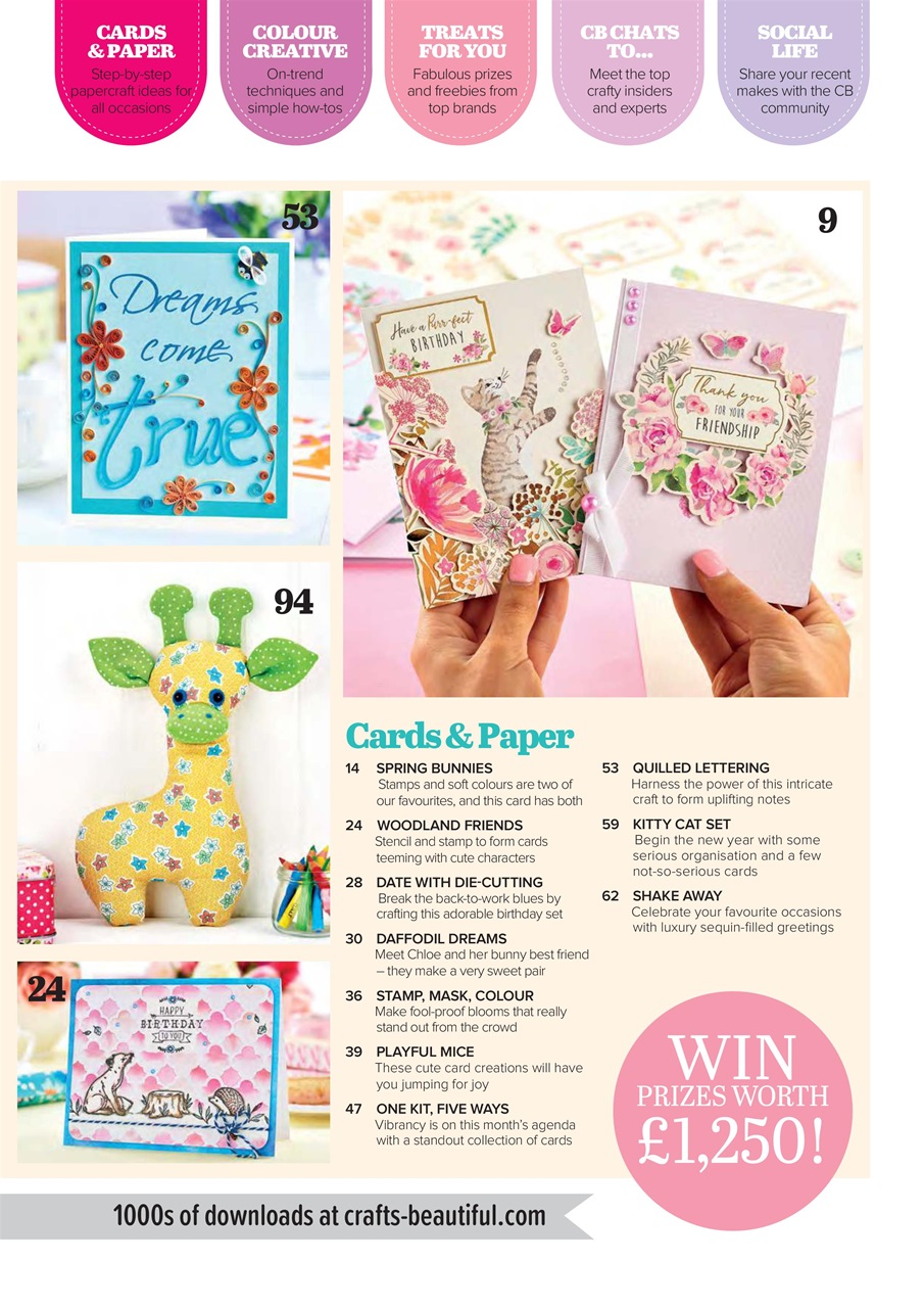 Crafts Beautiful Preview Pages