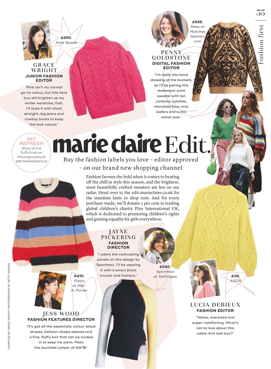 Marie Claire Preview Pages