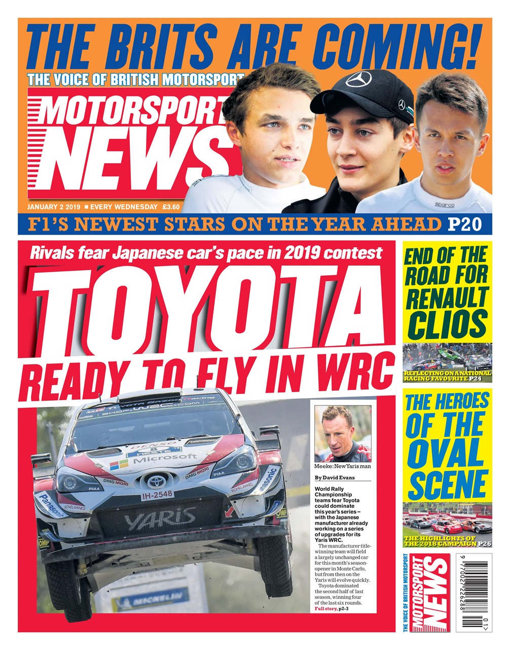 Motorsport News Preview Pages