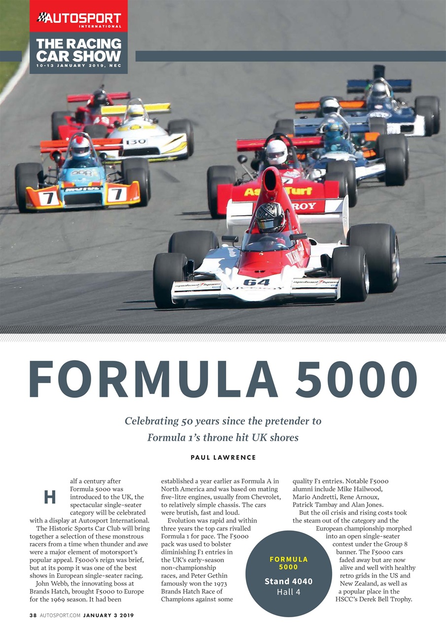 Autosport Preview Pages