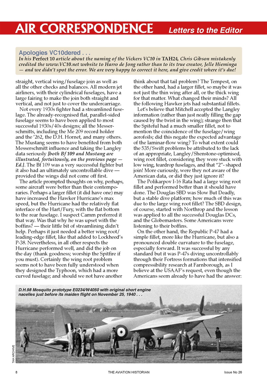The Aviation Historian Magazine Preview Pages
