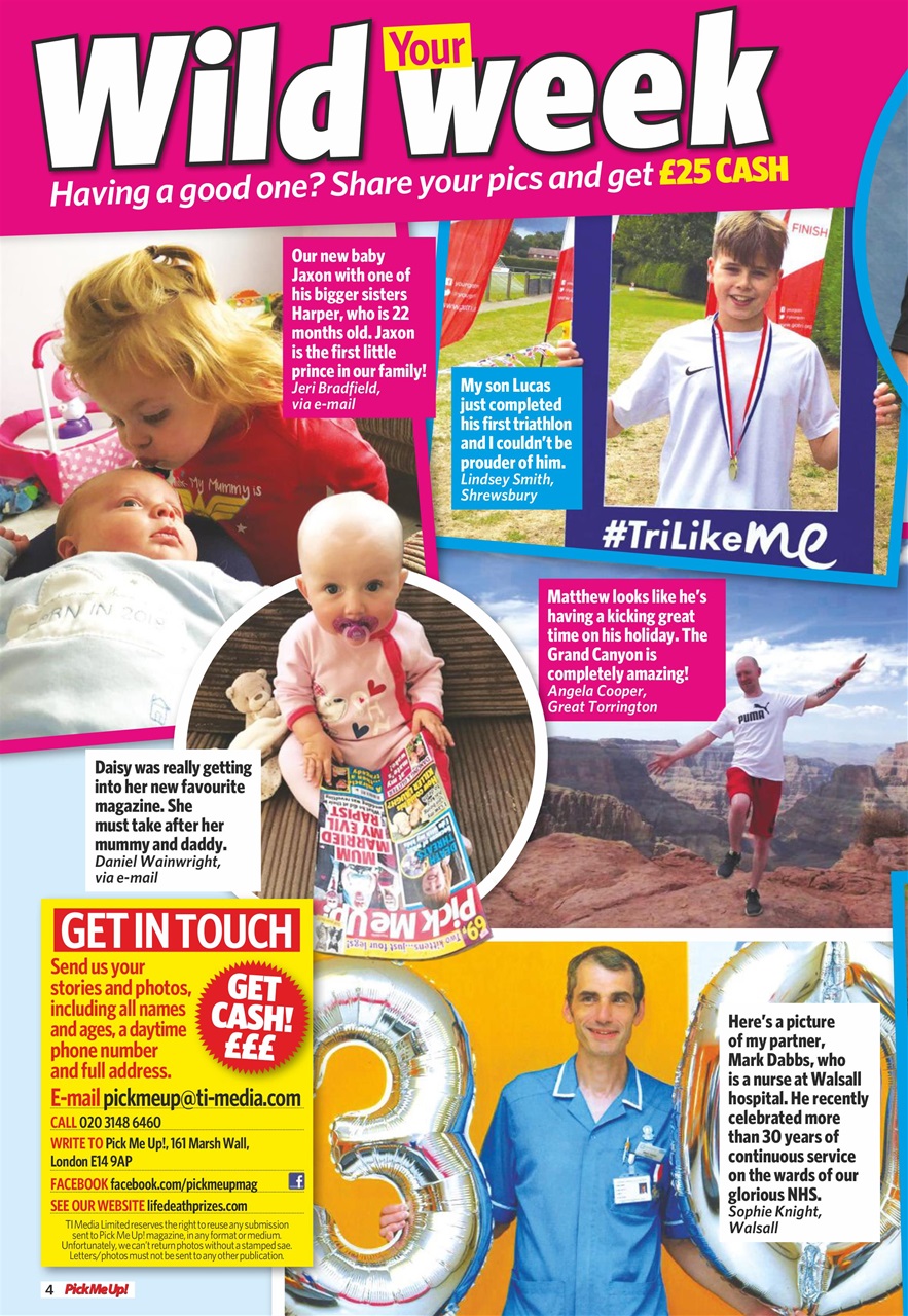 Pick Me Up Preview Pages