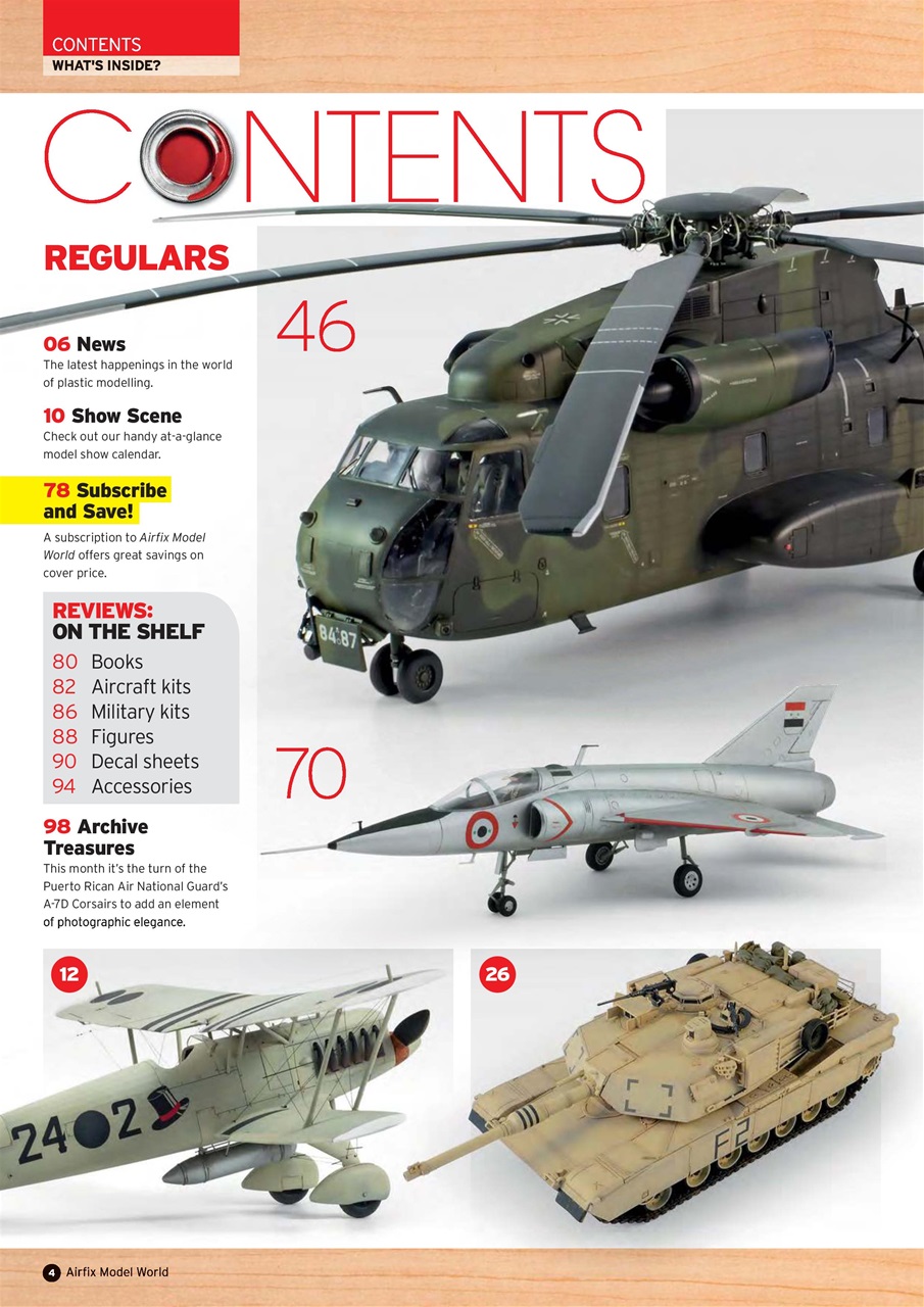 Airfix Model World Preview Pages