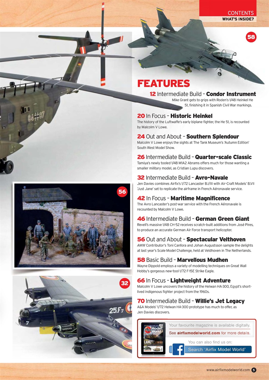 Airfix Model World Preview Pages