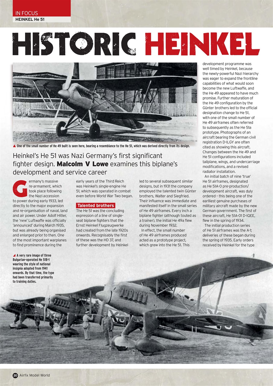 Airfix Model World Preview Pages