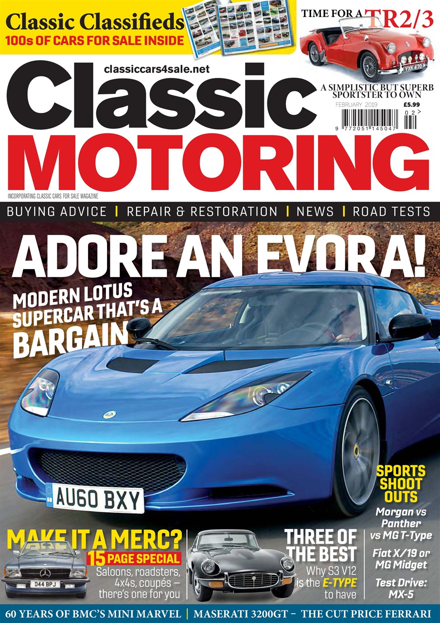 Classic Motoring Preview Pages