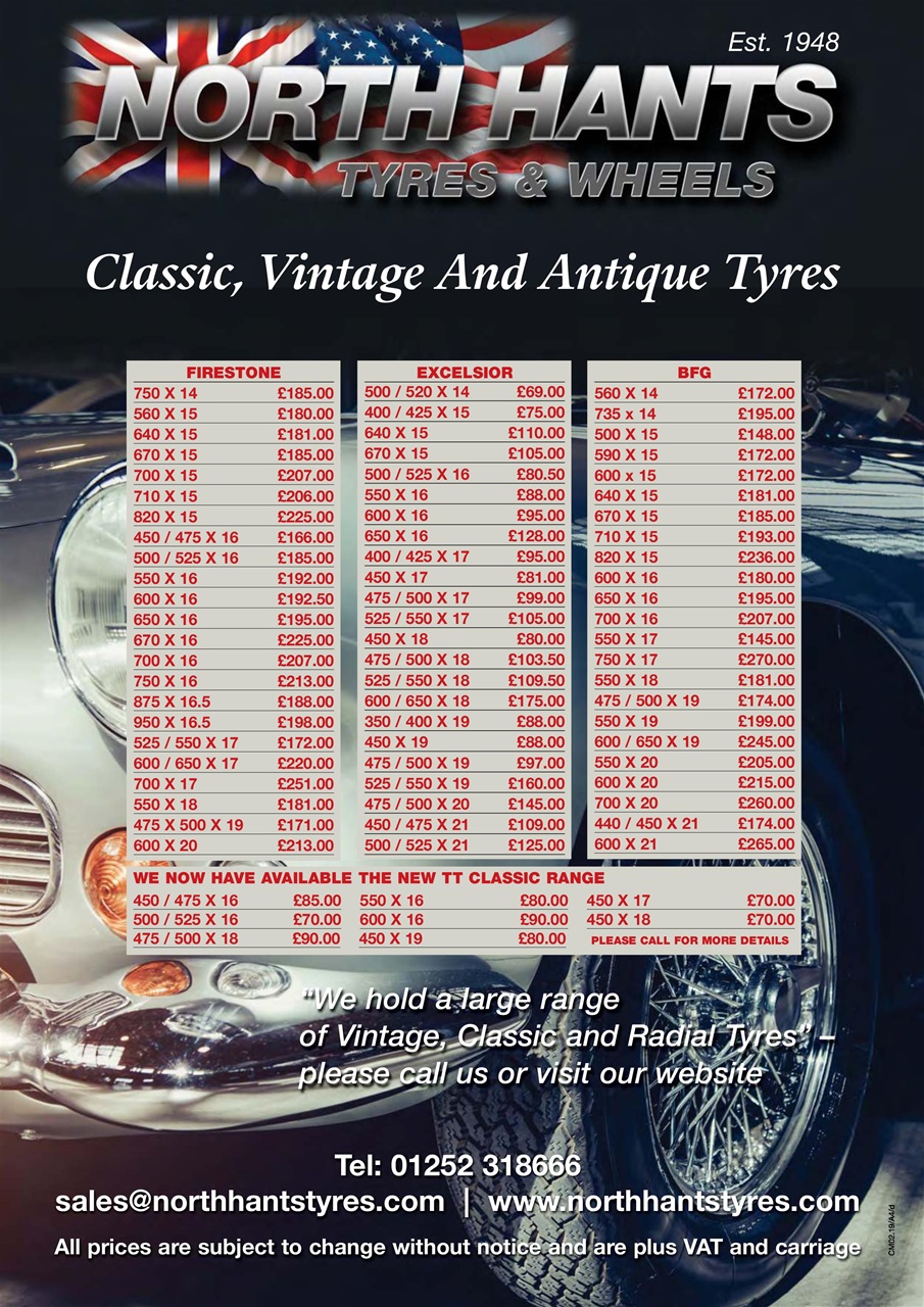 Classic Motoring Preview Pages