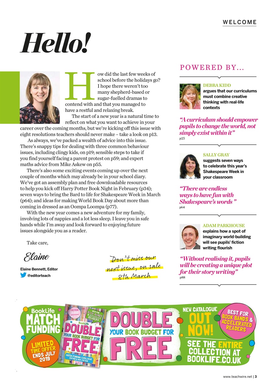 Teach Primary Preview Pages