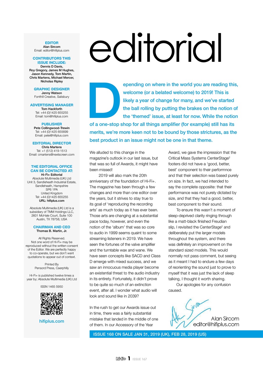 hi-fi+ Global Network Preview Pages