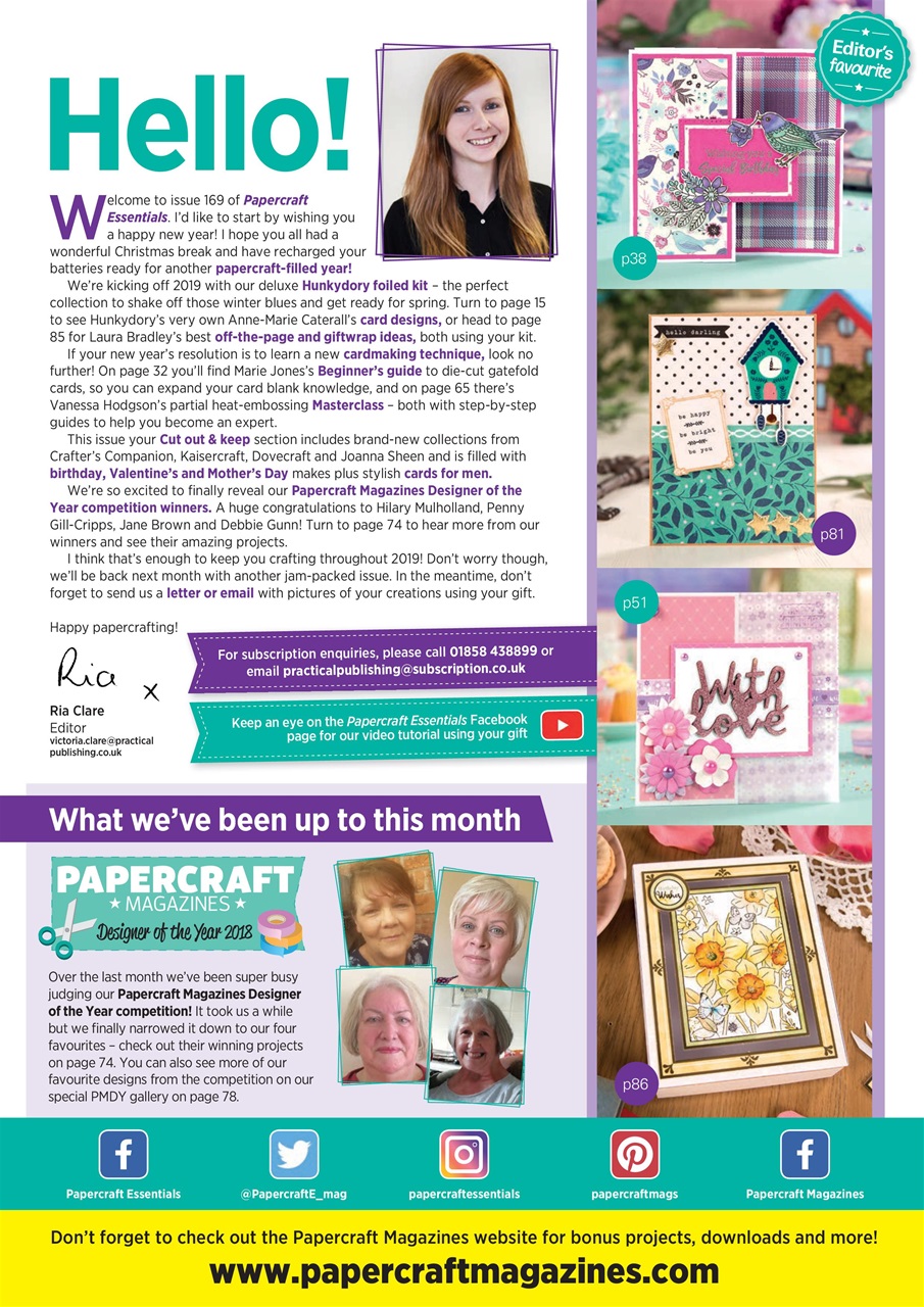 Papercraft Essentials Preview Pages