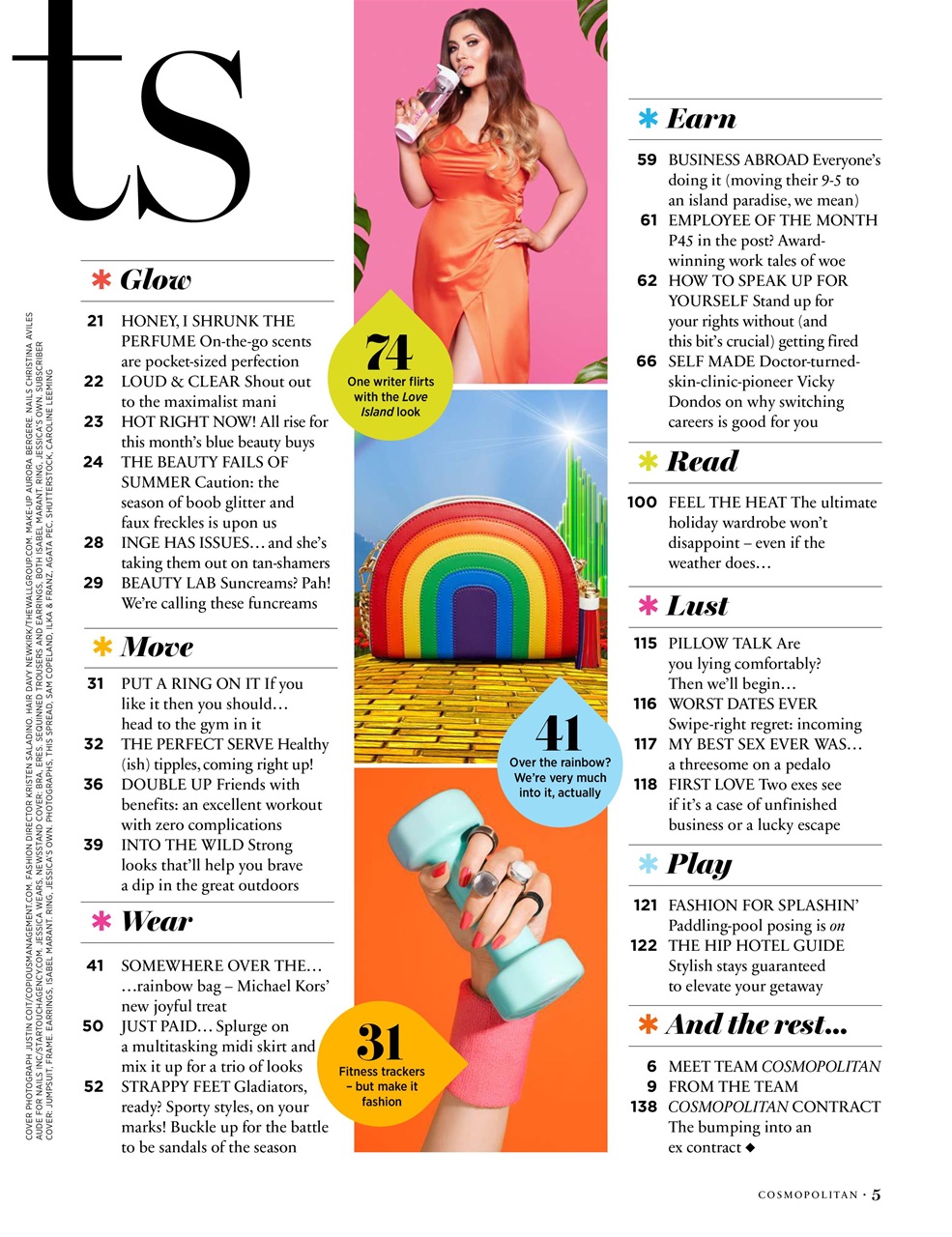 Cosmopolitan Preview Pages