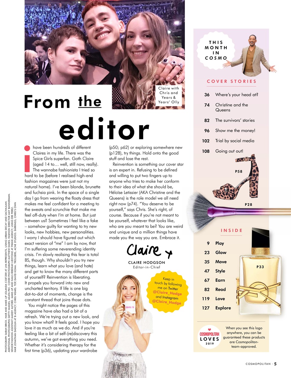 Cosmopolitan Preview Pages