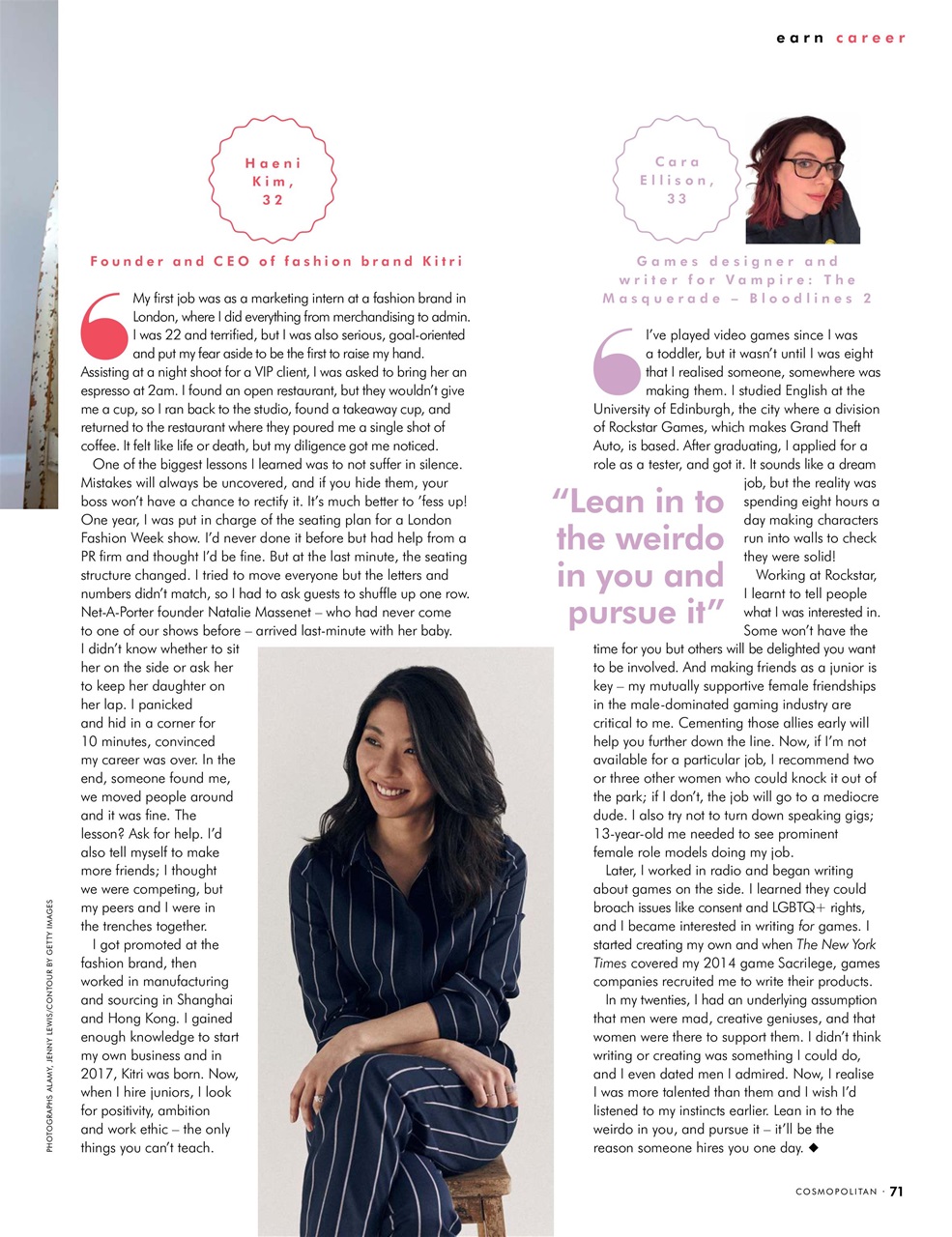 Cosmopolitan Preview Pages