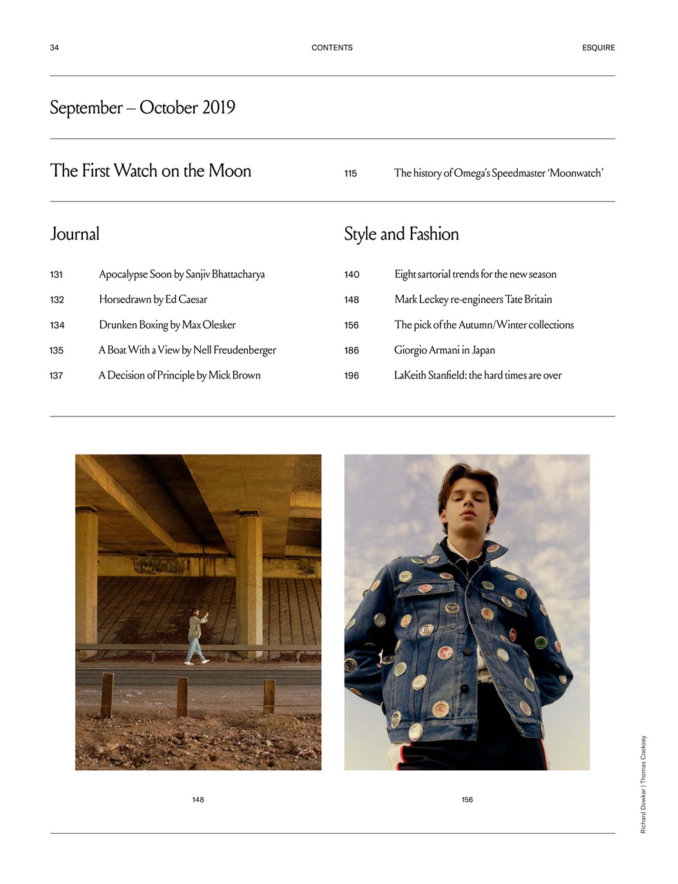 Esquire Preview Pages