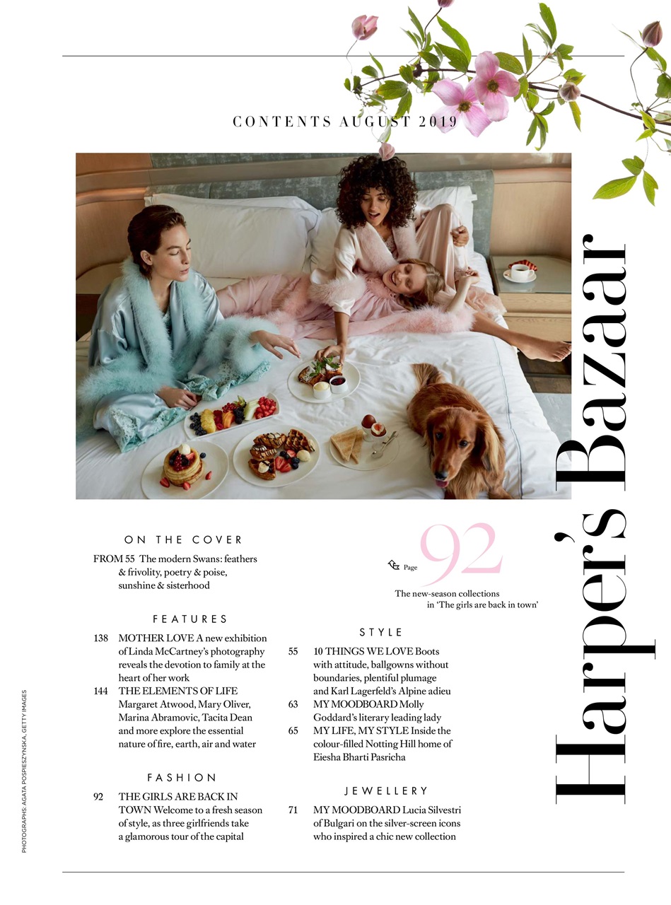 Harper's Bazaar Preview Pages