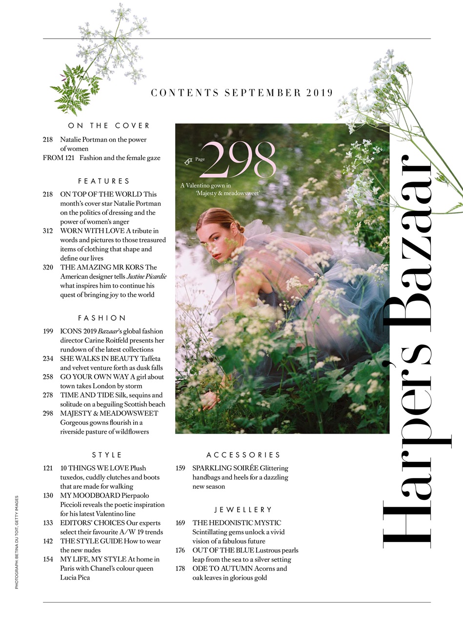 Harper's Bazaar Preview Pages