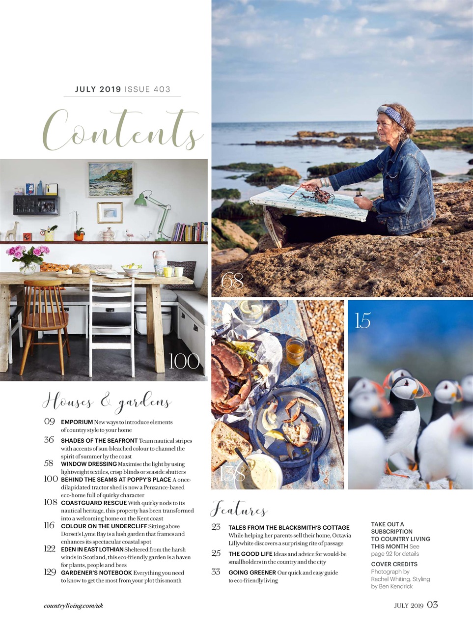 Country Living Preview Pages