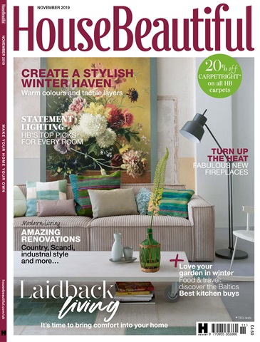 House Beautiful issue Nov 2019