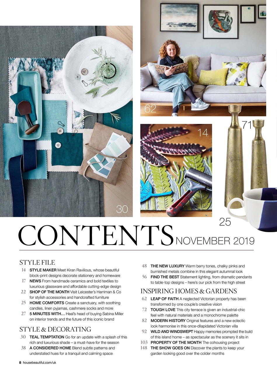 House Beautiful Preview Pages