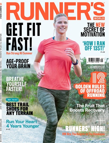 Runner's World issue Sep 2019