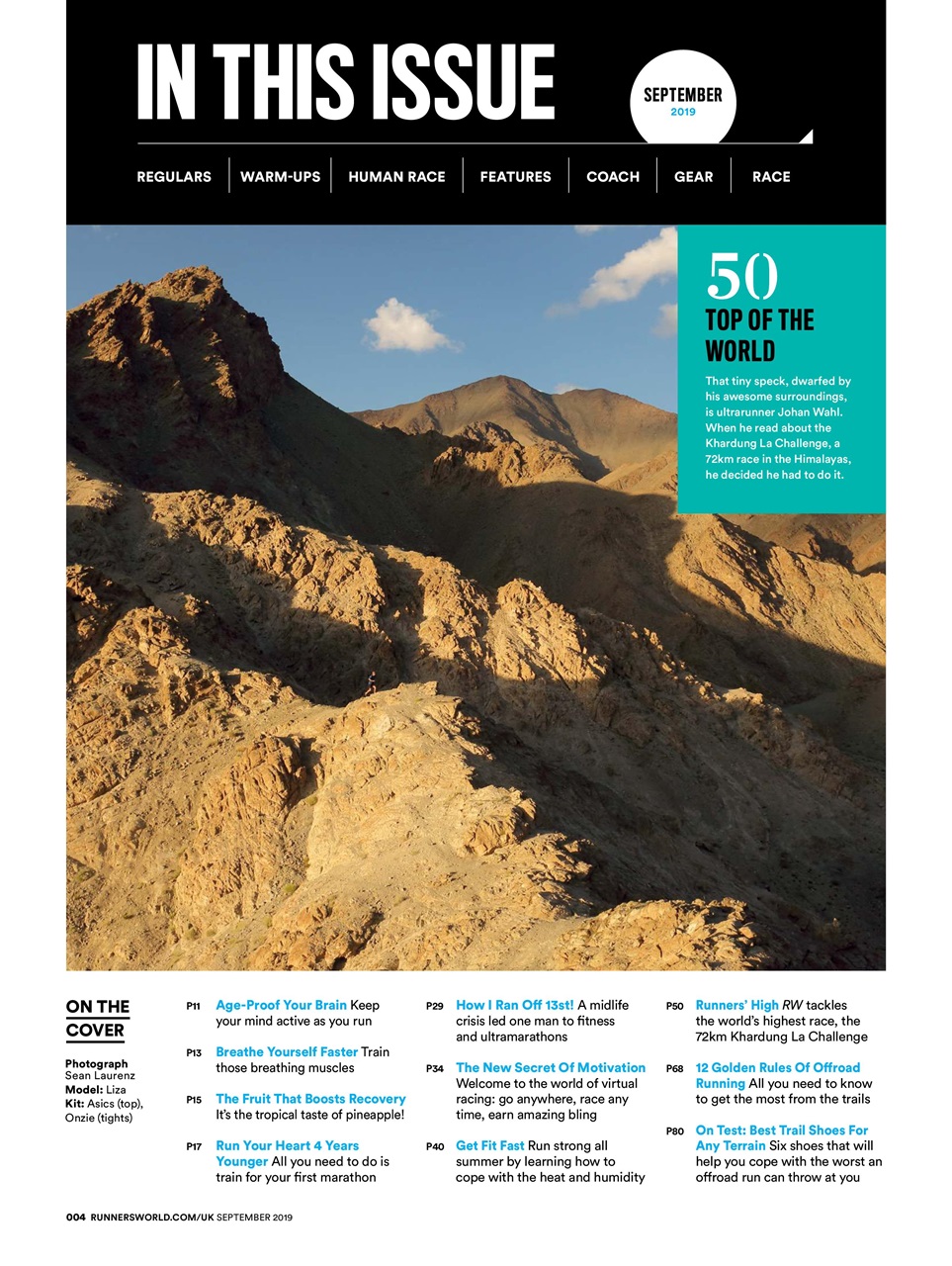 Runner's World Preview Pages