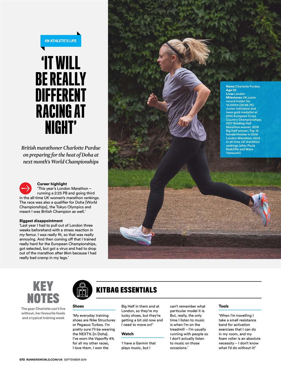 Runner's World Preview Pages