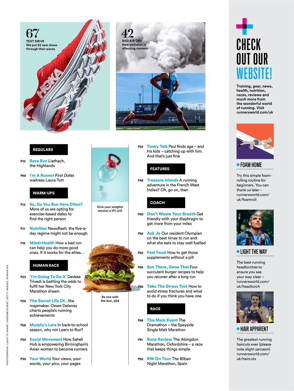 Runner's World Preview Pages