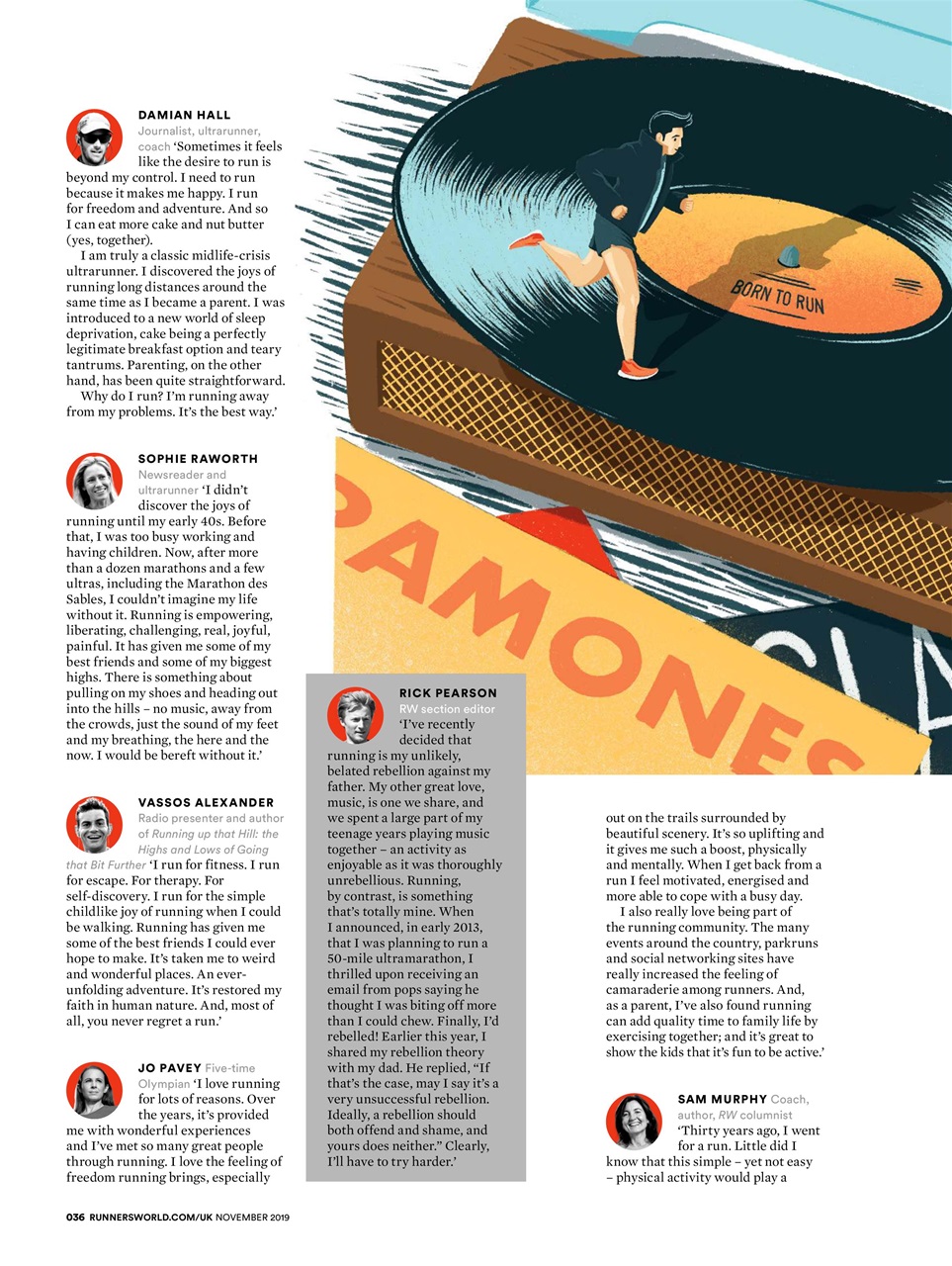 Runner's World Preview Pages