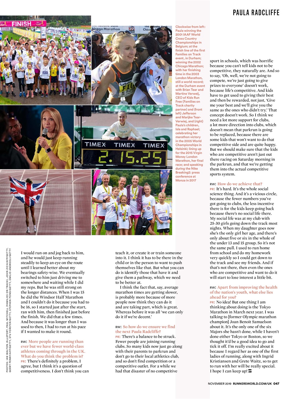 Runner's World Preview Pages