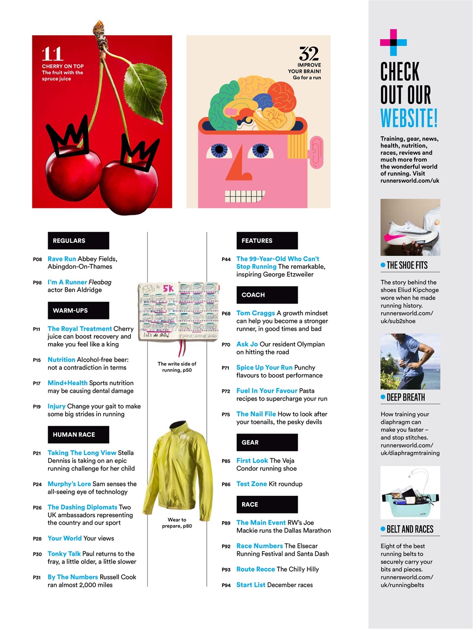 Runner's World Preview Pages