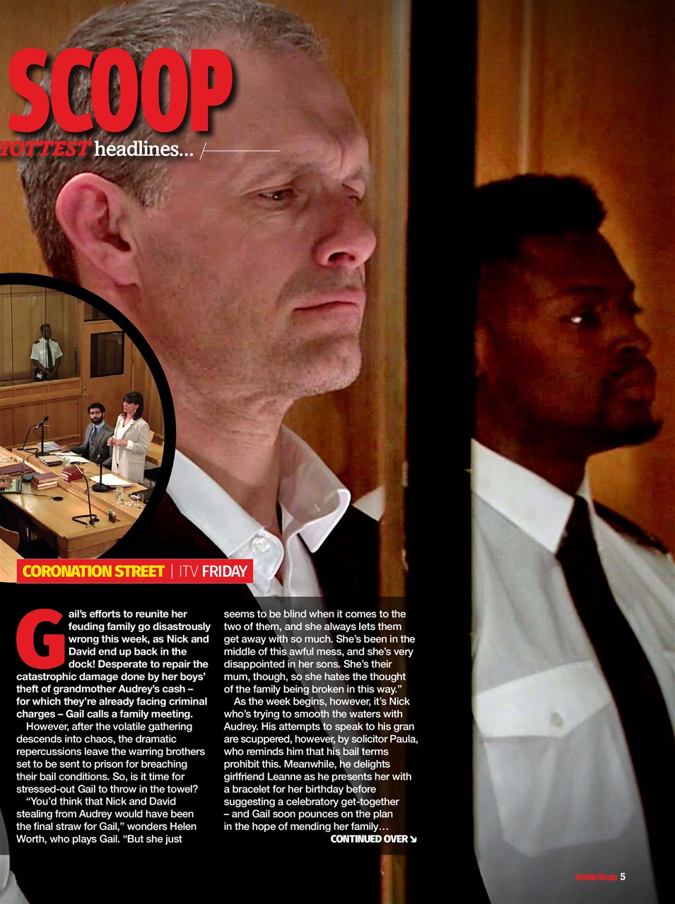 Inside Soap Preview Pages