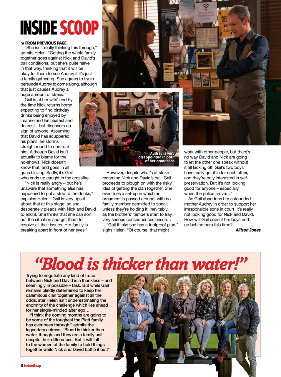 Inside Soap Preview Pages