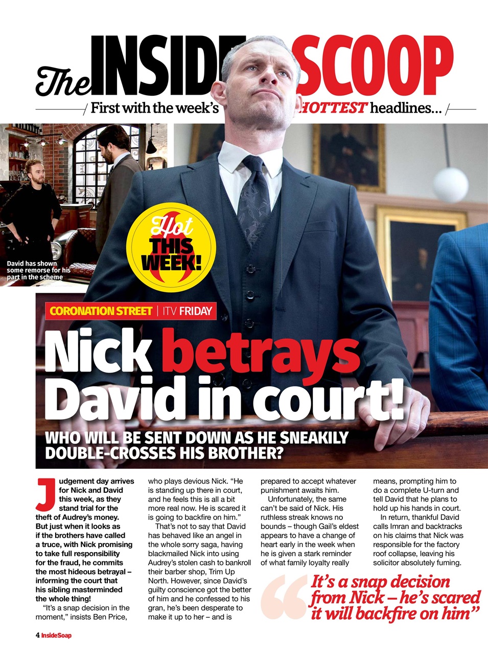 Inside Soap Preview Pages