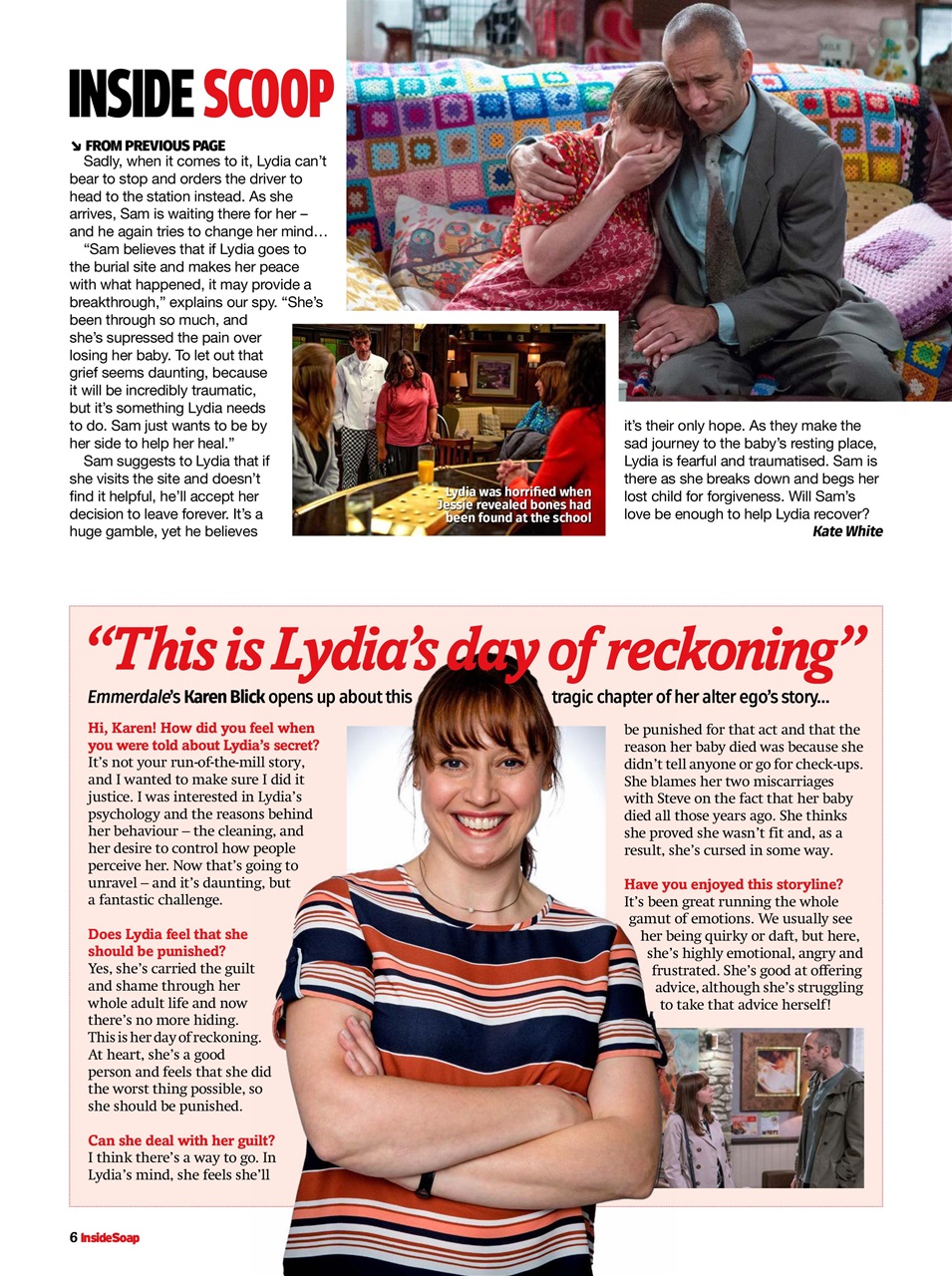 Inside Soap Preview Pages