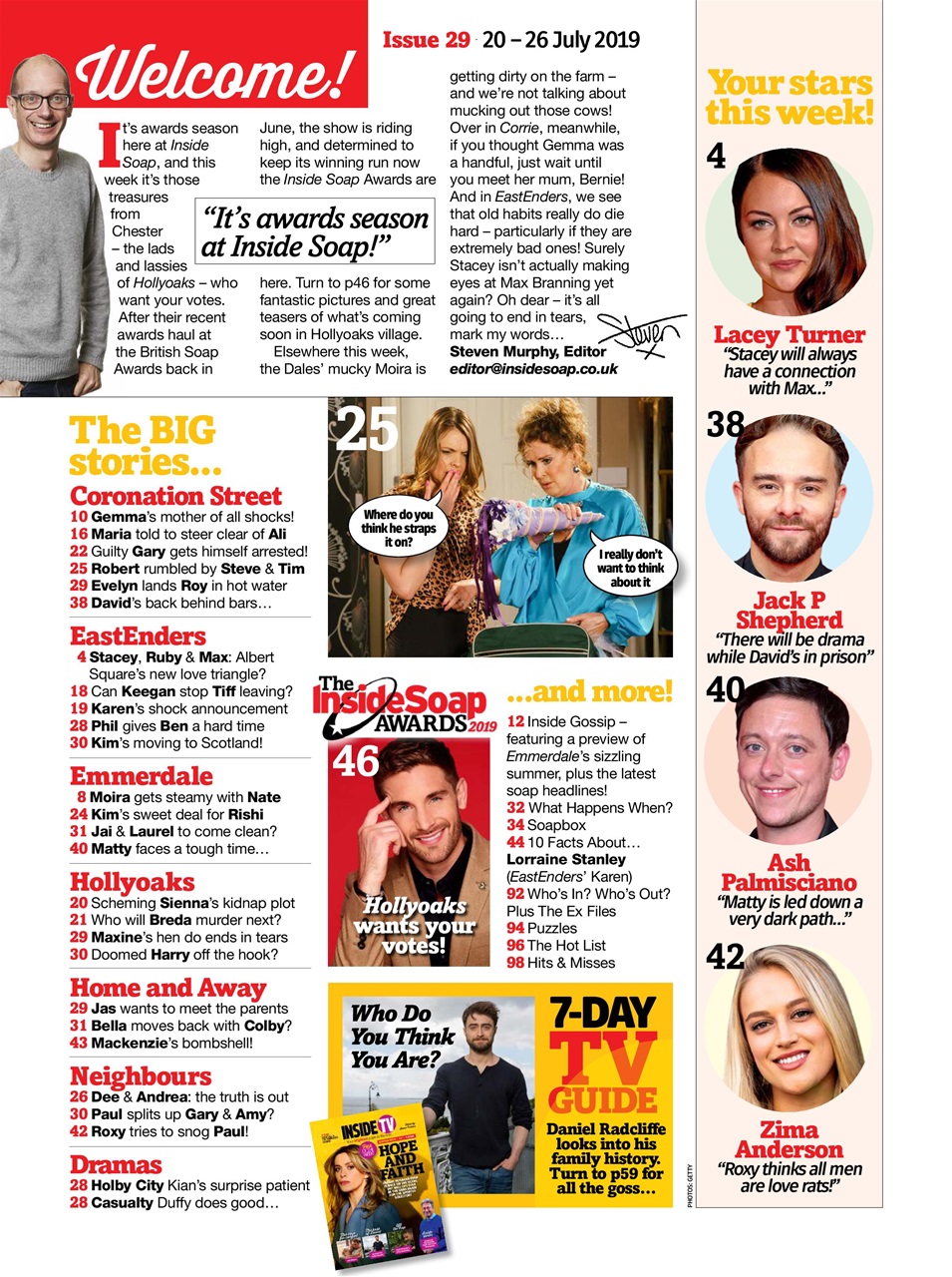 Inside Soap Preview Pages